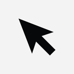 arrow pointer and cursor icon free vector illustration