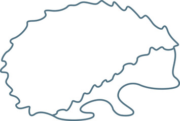 Hedgehog Lined Animal