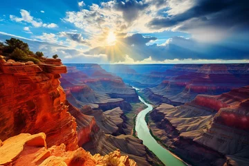 Foto op Canvas grand canyon sunrise © Teps