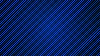 Vector abstract blue background with straight stripe lines in business, science, futuristic design concept for advertising, banner, poster,  brochure, cover.