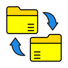 File Transfer Icon Design