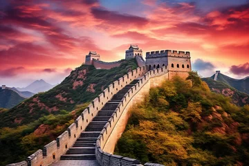 Abwaschbare Fototapete Chinesische Mauer great wall
