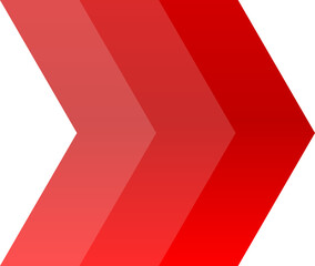 red ribbon on a white