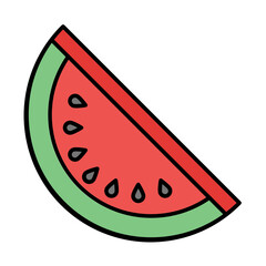 Watermelon Icon Design