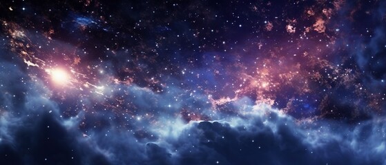 Galaxy stars sky wallapaper