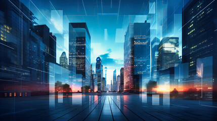 Financial District Views, The Heartbeat of Commerce