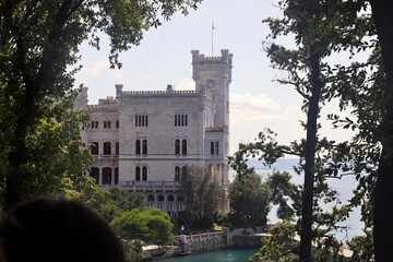 Fototapeta na wymiar Castello di Miramare Trieste