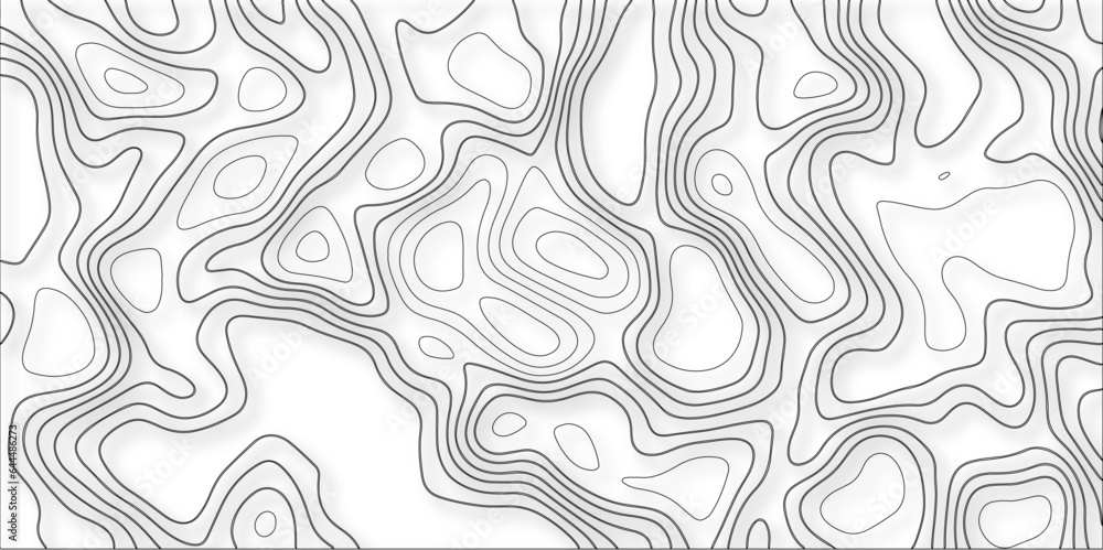 Aufkleber contour map background. vector geography scheme and terrain. topography grid map. stylized topograph