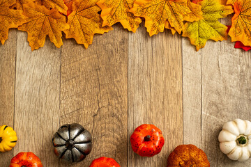 ハロウィン飾りとフリースペース