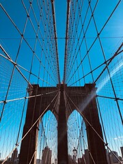 Brooklyn Bridge, New York City, NYC, USA