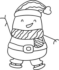  Christmas Penguin - Cute Holiday Bird Illustration for Winter Cheer