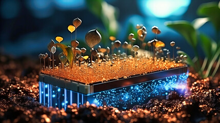 Biochips for Soil Analysis, Microscopic Insight for Macro Growth