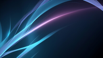 Naklejka premium レーザー 光 ライン 線 光線 ネオン エフェクト 浮遊する光の線のエフェクト背景