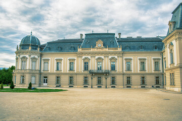 Fototapeta premium Baroque palace located in the town of Keszthely, Zala, Hungary.