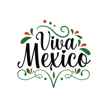 Viva Mexico, Svg typography t-shirt design