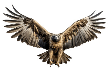 Beautiful Vulture Isolated on a Transparent PNG Background. Generative Ai