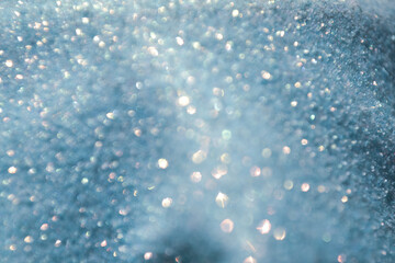 Blue glitter background