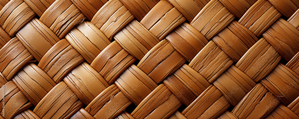 Poster delicate design: elegant rustic fabric with mesh pattern close-up