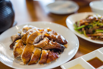 Chinese Guangdong cuisine Cantonese roast chicken