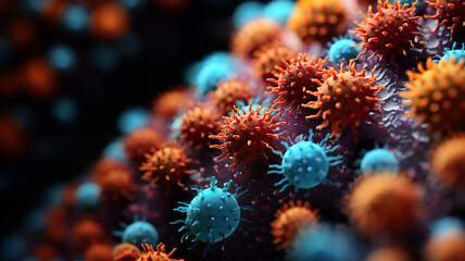 Structure of the Coronavirus VOC, photorealistic version