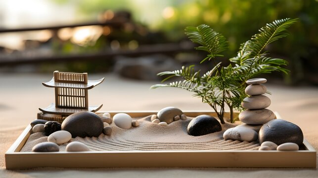 Mini zen garden hi-res stock photography and images - Page 3 - Alamy