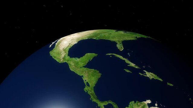 View of North America from space, View of the Gulf of Mexico from space