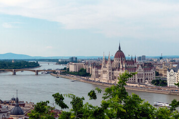 Fototapeta na wymiar Nice view of Budapest. Hungary