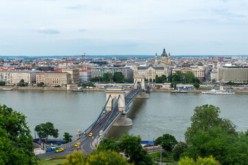 Fototapeta na wymiar Nice view of Budapest. Hungary
