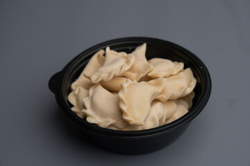 bowl of dumplings