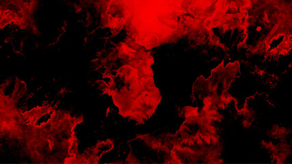 Dark Red horror scary background. Red textured stone wall background. Black and red rock stone background. Dark red horror scary background. Old wall texture cement black red background.	