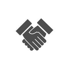 Handsahake Icon, Cooperation Icon Design Element	