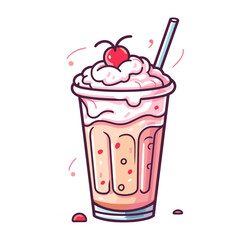 dessert vector illustration