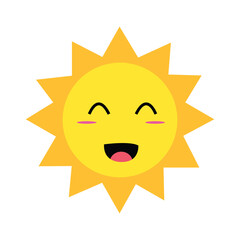 Cute Sun Vector