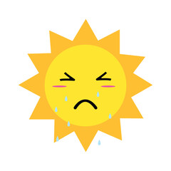 Cute Sun Vector