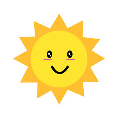 Cute Sun Vector