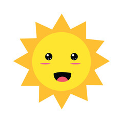 Cute Sun Vector