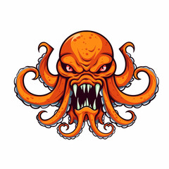 octopus with a crown