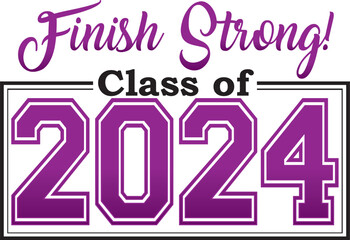 2024 finish strong purple