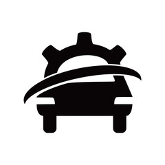 car repair icon design. automobile service sign and symbol.
