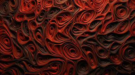 Dark red rolled detail background.
Modified Ai generative image.