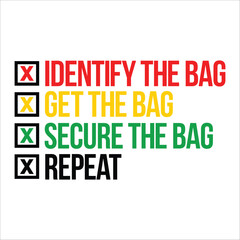 Stylish , fashionable  and awesome black history month quotes typography  illustrator