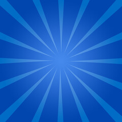 blue rays background, blue sunburst background