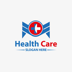Fototapeta na wymiar Hospital, health care, clinic,medical, dental logo design