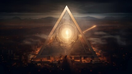 Illuminati Chronicles: Eye of Providence Decoded Created by AI