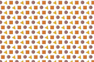 pattern with geometric figures