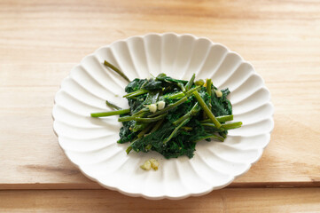 空心菜の炒め物