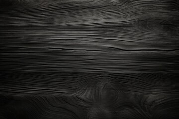 Contrast and Patterns: Abstract Black and White Texture on Wood Grain