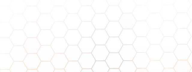 abstract white hexagon background design a white honeycomb grid pattern. . geometric background.