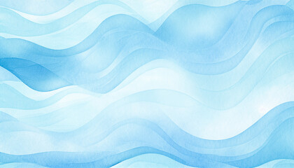 Wave winter snow abstract background for copy space text. Blue frost texture wavy flowing motion. Isolated blizzard blue backdrop. Snowy winter holiday season illustration