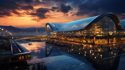 China, Hebei Province, Shijiazhuang City, Hangzhou International Airport.
